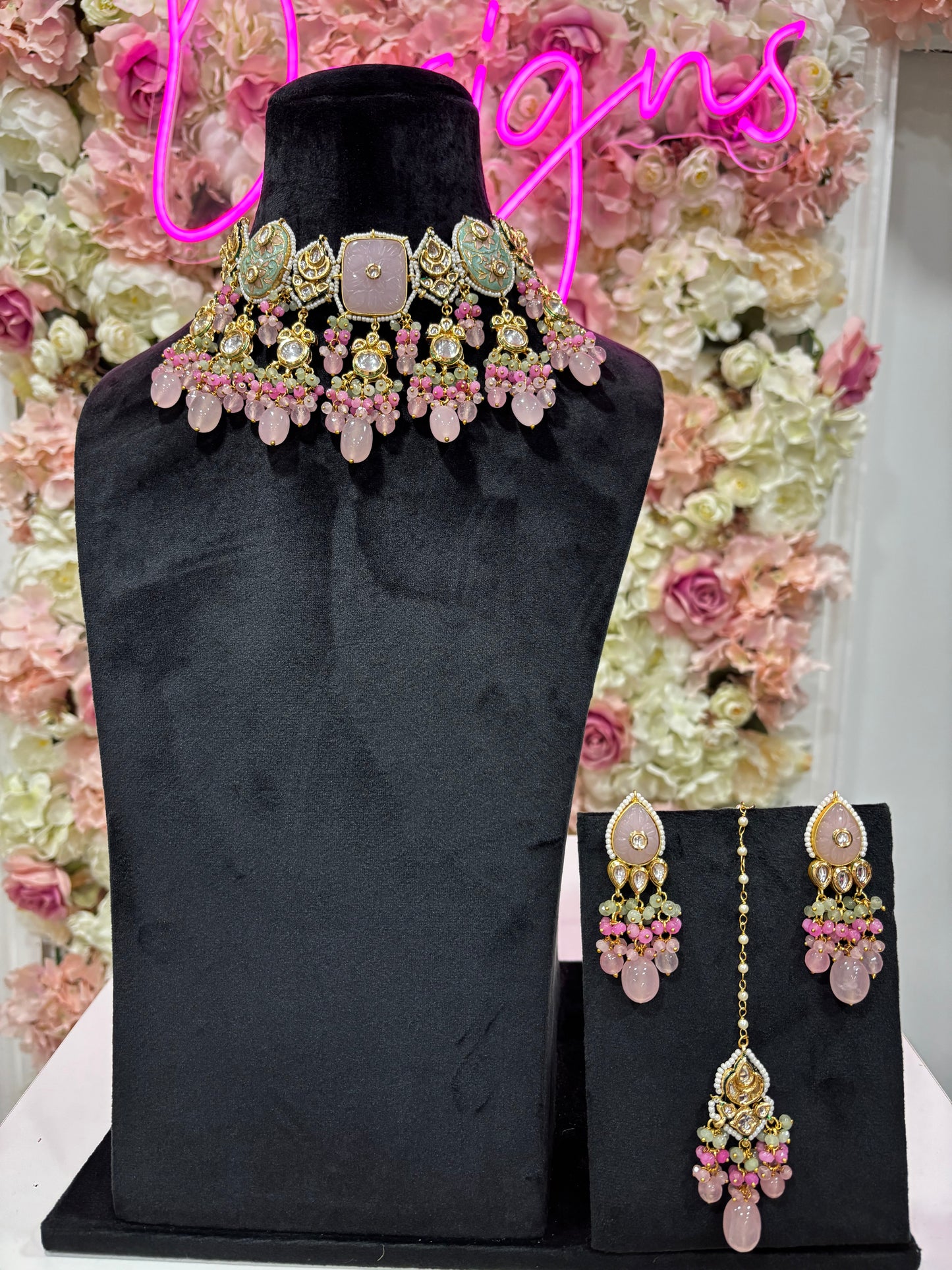 Meenakari set