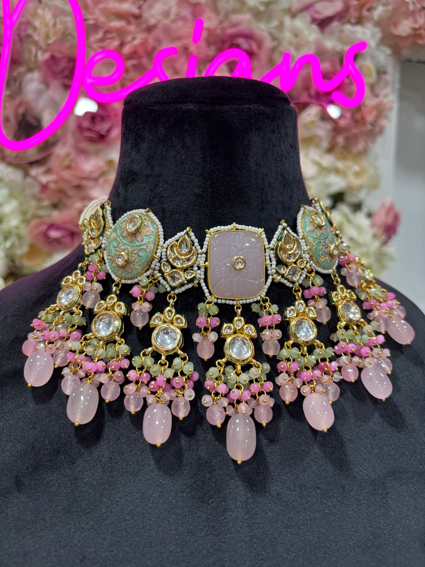 Meenakari set