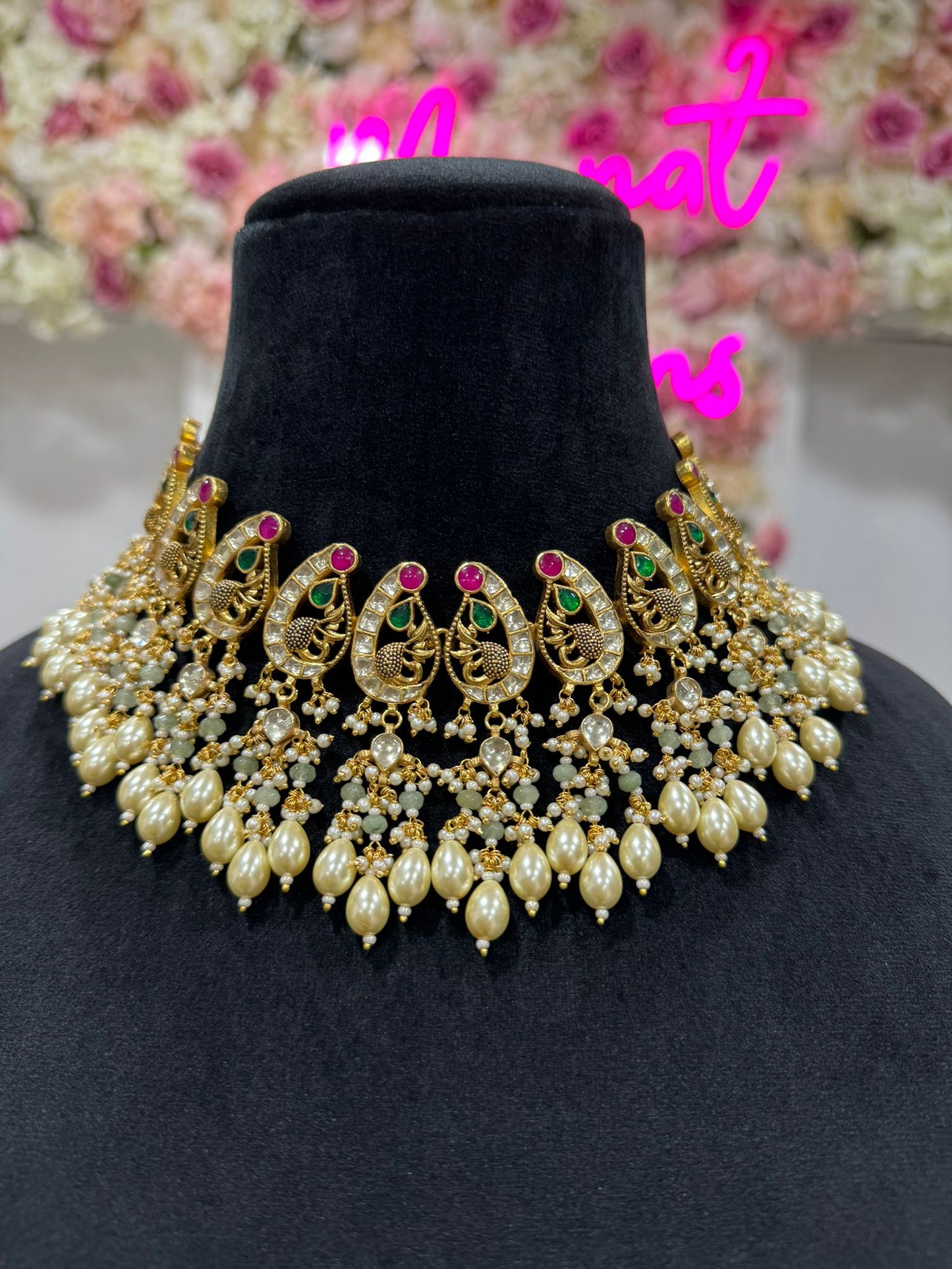 Pachi Kundan set